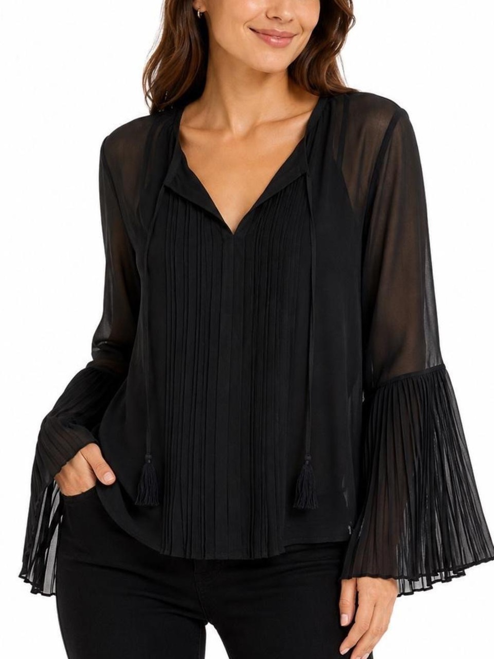 WHBM Bell Sleeves Blouse